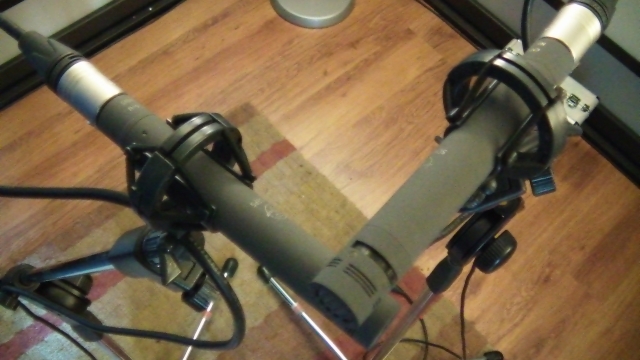 XY tecnique with matched Schoeps CMC6/MK5 (cardioid)
