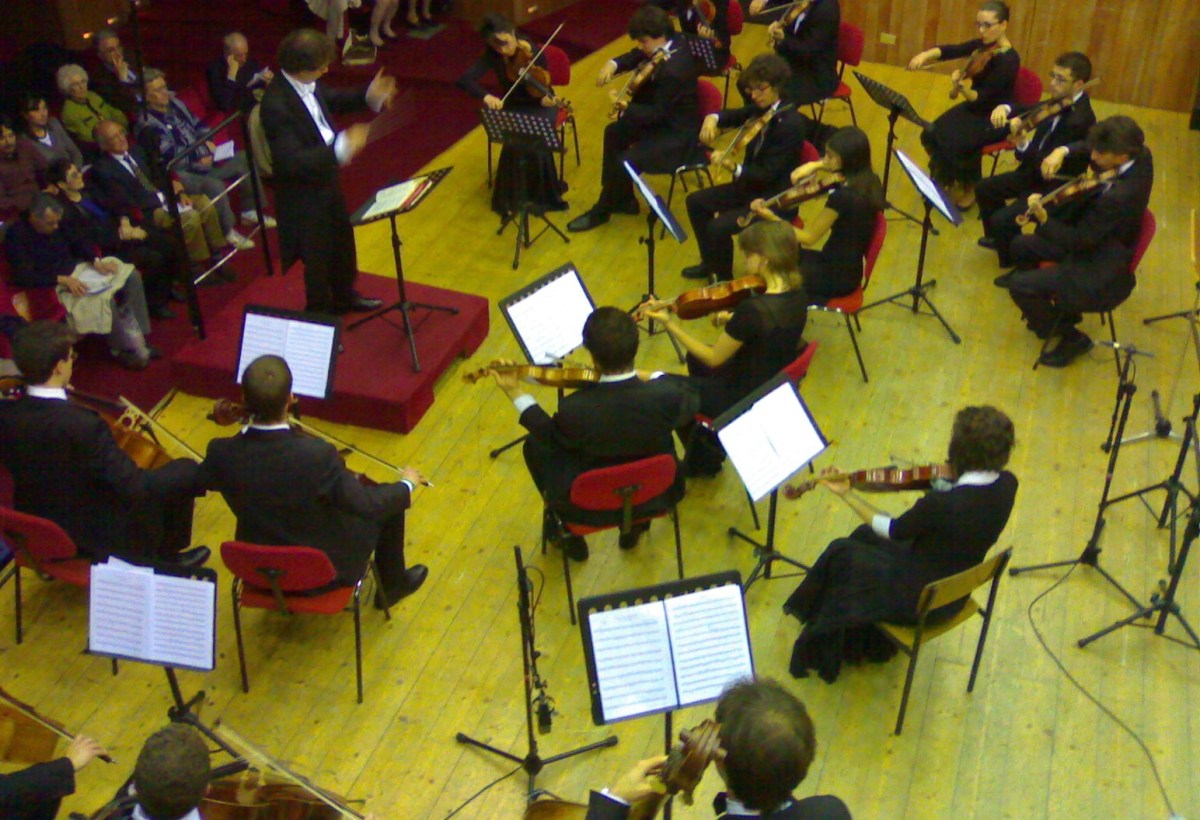 Orchestra Giovanile "Pergolesi", inaugural concert - Sala Puccini 18 may 2008